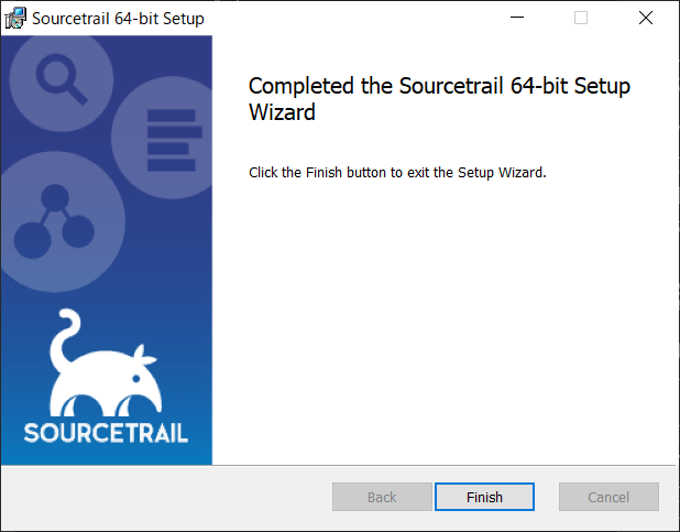 sourcetrail install step5